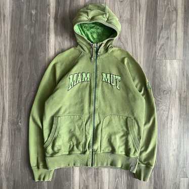 Mammut Mammut Hoodie Sweatshirt Size XL Green Zip 