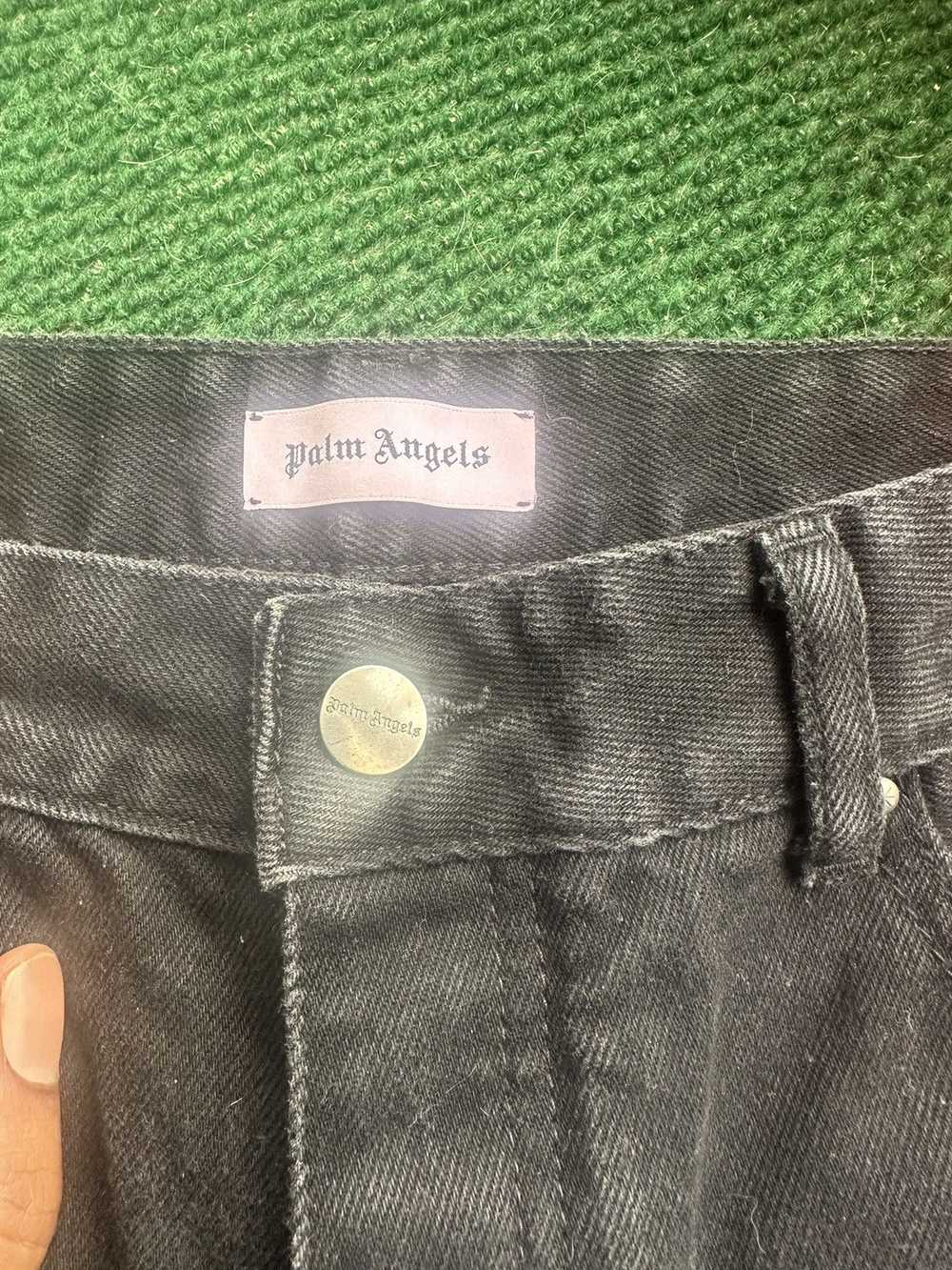 Palm Angels PALM ANGELS - 3/4 Track Denim Pants - image 4