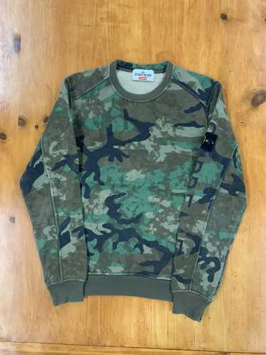 Supreme Supreme x Stone Island FW 14 Camo Crewneck - image 1