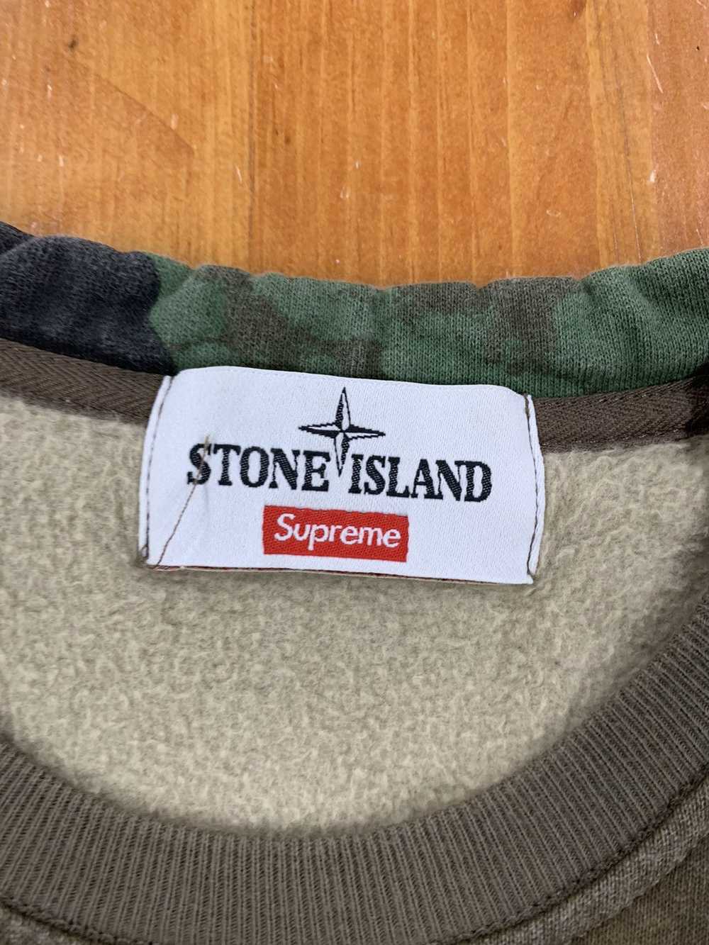 Supreme Supreme x Stone Island FW 14 Camo Crewneck - image 2