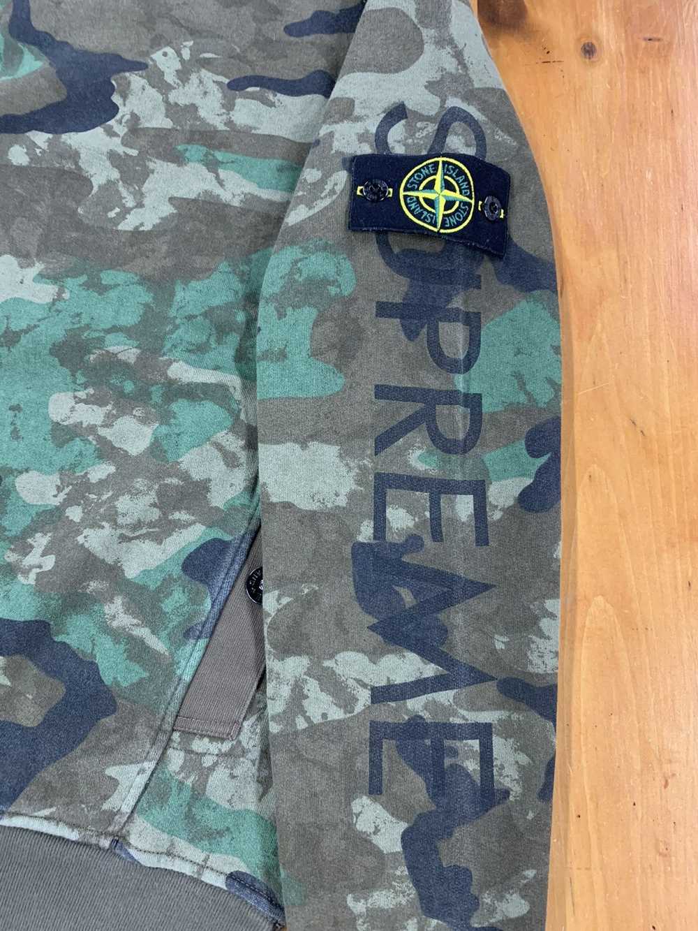 Supreme Supreme x Stone Island FW 14 Camo Crewneck - image 3