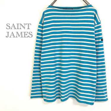 ◇ St. James Border Cut Saw Boat Neck Casual Mix an