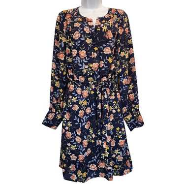 DR2 by Daniel Rainn Womens Flowy Dress Size L Flo… - image 1