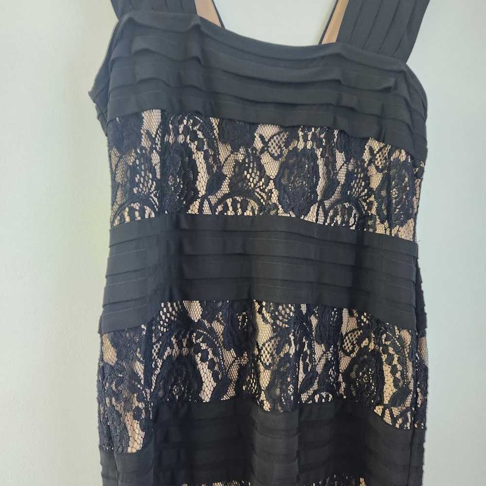 Adrianna Papell woman nude and black dress size 2… - image 1