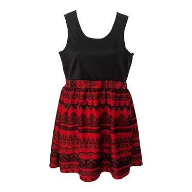 Other Rue 21 Women's Red & Black Dress Size XL - image 1