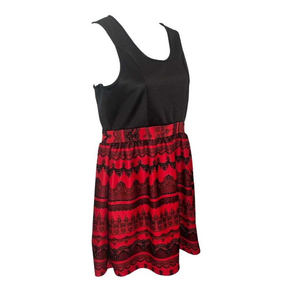 Other Rue 21 Women's Red & Black Dress Size XL - image 3