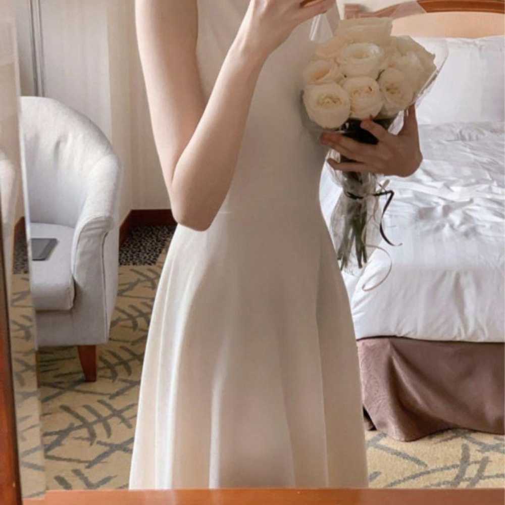 Wedding dress, white, size S. - image 3