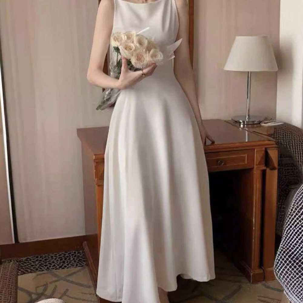 Wedding dress, white, size S. - image 6