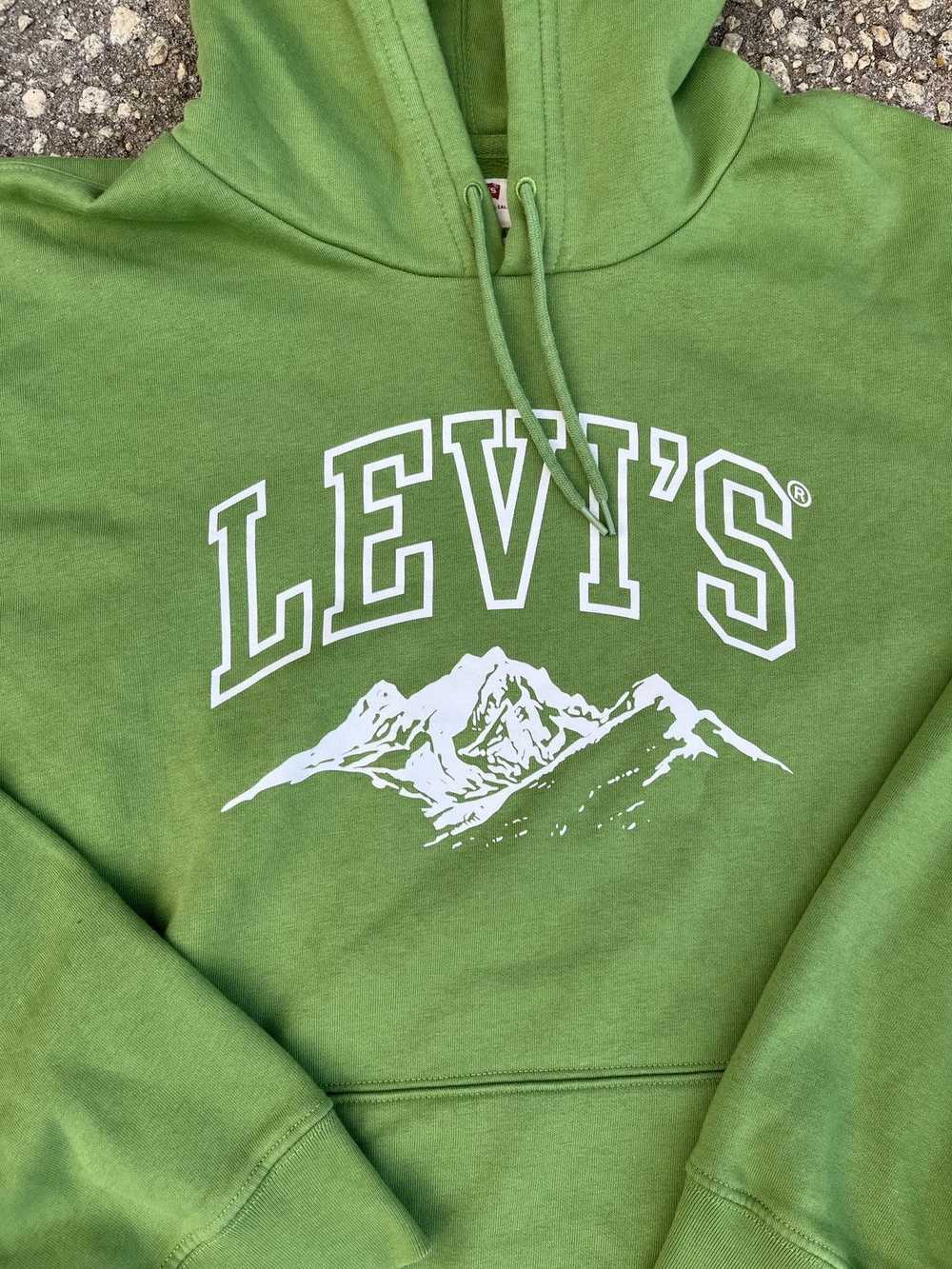 Levi's × Streetwear × Vintage Levi’s Green Hoodie - image 3