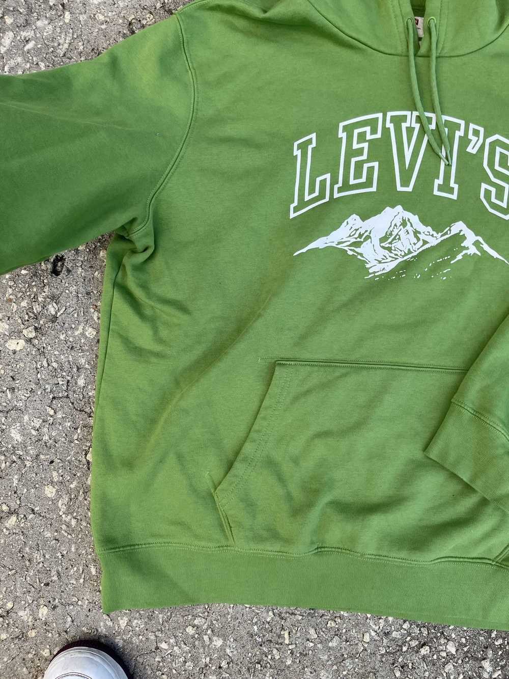 Levi's × Streetwear × Vintage Levi’s Green Hoodie - image 7