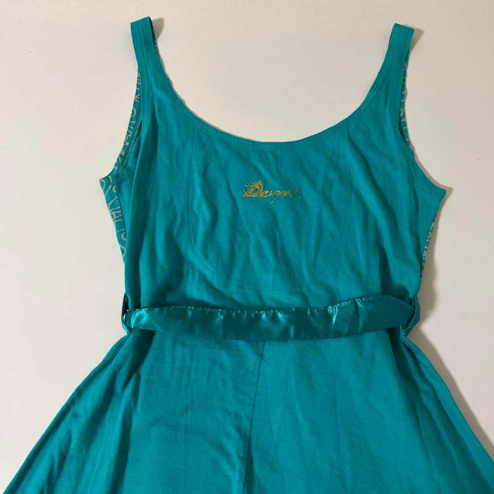 Desigual dress, sleeveless, satin ribbon, satin h… - image 7