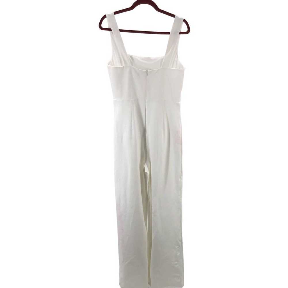 LULU'S SZ S Enticing Endeavors White Square Neck … - image 4