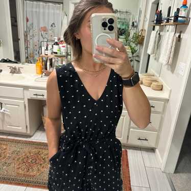 LOFT polka dot romper