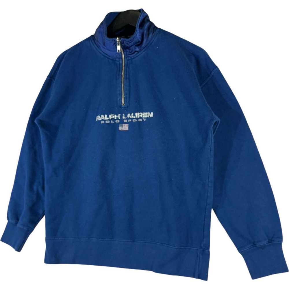 Polo Ralph Lauren Vintage Polo Sport 1/4 Zip Swea… - image 3