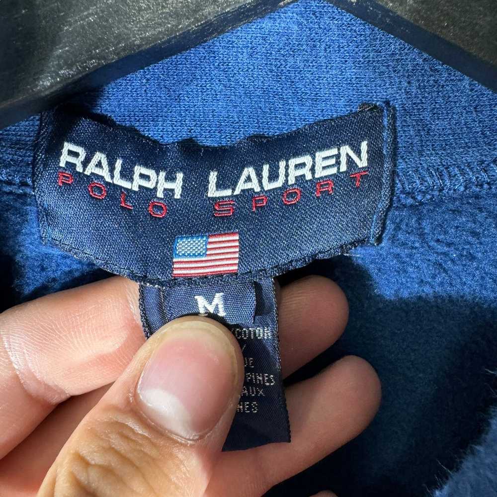 Polo Ralph Lauren Vintage Polo Sport 1/4 Zip Swea… - image 7