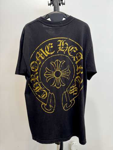 Chrome Hearts Chrome Hearts Gold Horseshoe Tee - image 1