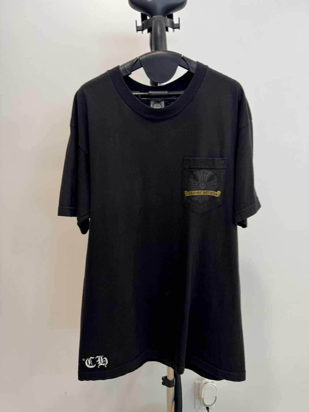 Chrome Hearts Chrome Hearts Gold Horseshoe Tee - image 2