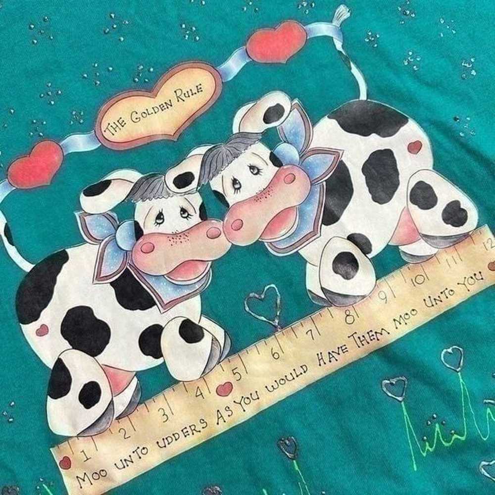 Vintage 80s/90s Single Stitch Oversized Country C… - image 9