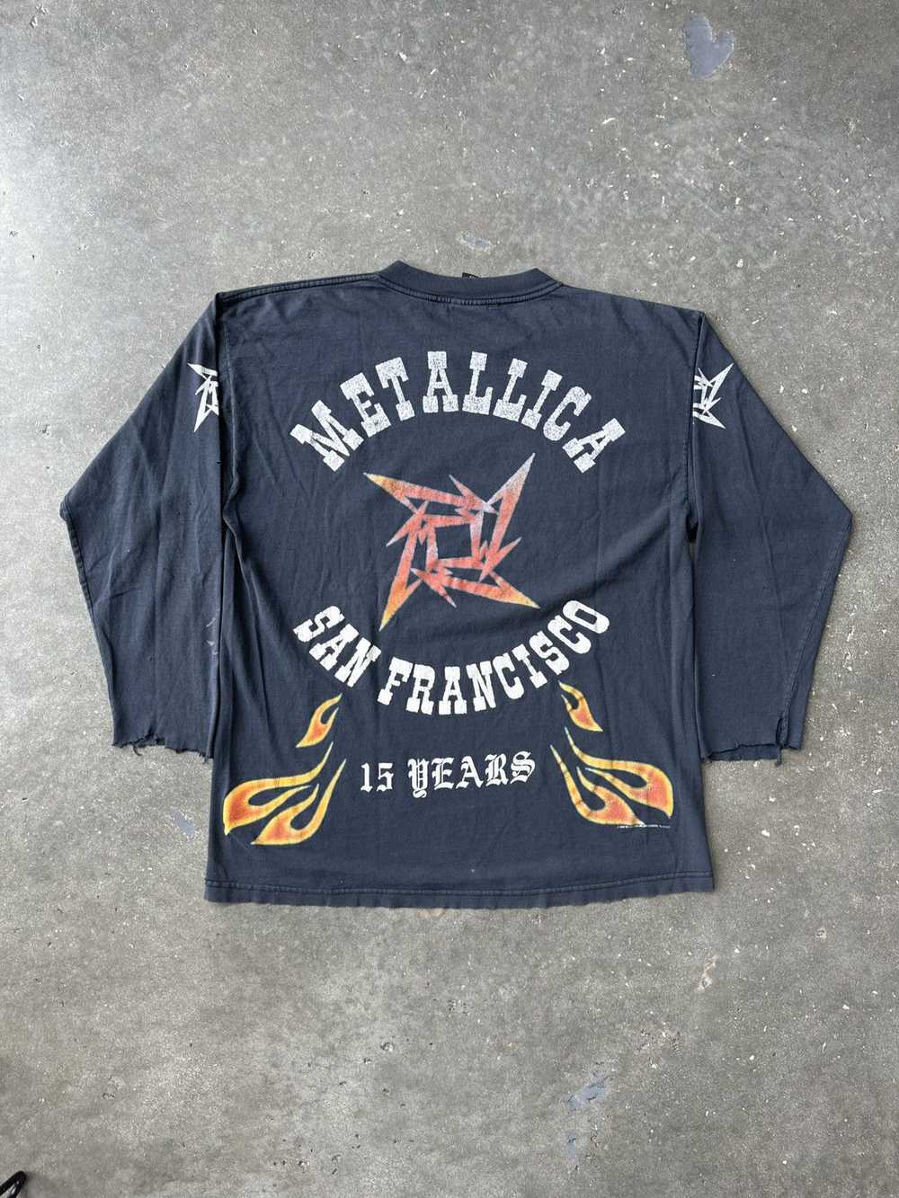 Metallica × Vintage Metallica Made In La Long Sle… - image 2