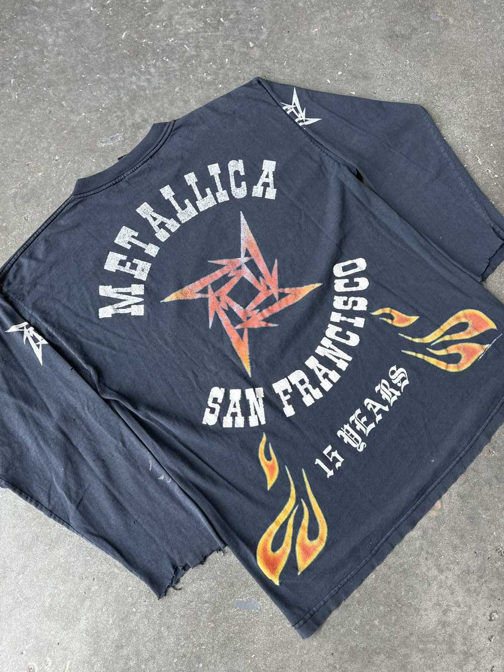 Metallica × Vintage Metallica Made In La Long Sle… - image 4