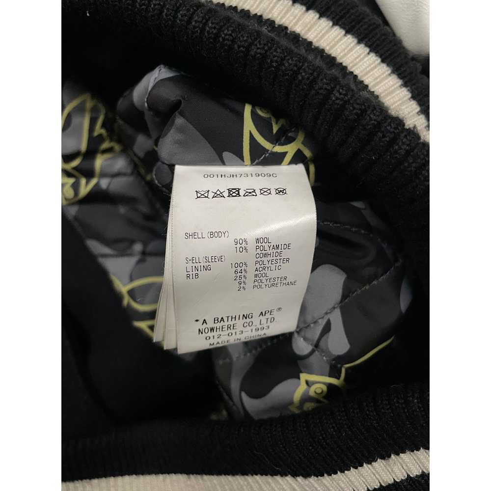 Bape BAPE OVO Varsity Jacket Black XL Used - image 3