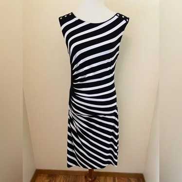 WHBM Striped Sheath Dress