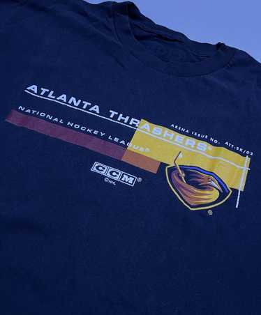 Ccm × NHL × Vintage NHL Atlanta Thrashers Long Sle