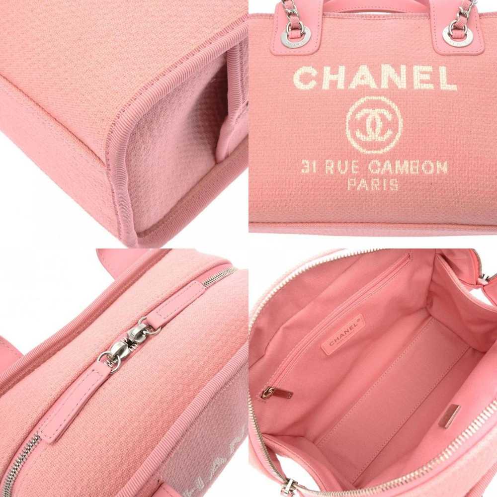 Chanel CHANEL Deauville Bowling Bag Pink A92749 W… - image 12