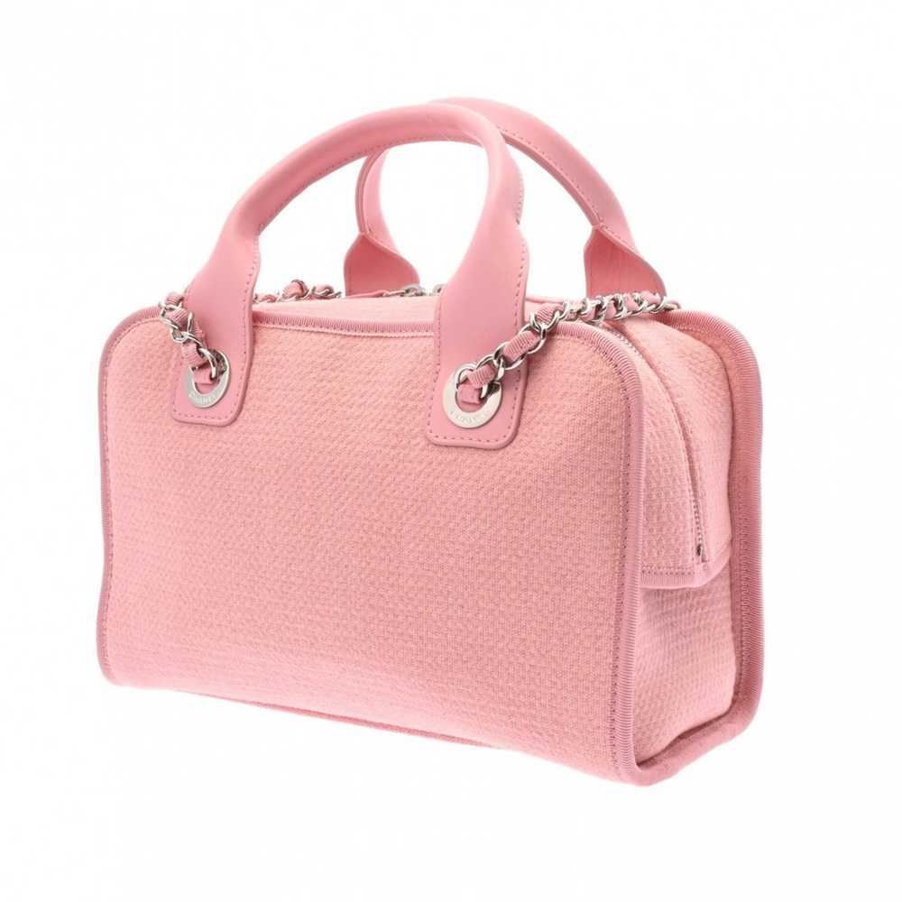 Chanel CHANEL Deauville Bowling Bag Pink A92749 W… - image 3