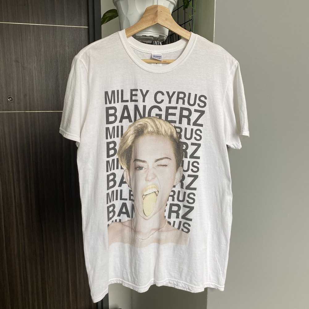 Band Tees × Rap Tees × Tour Tee Miley Cyrus Bange… - image 1