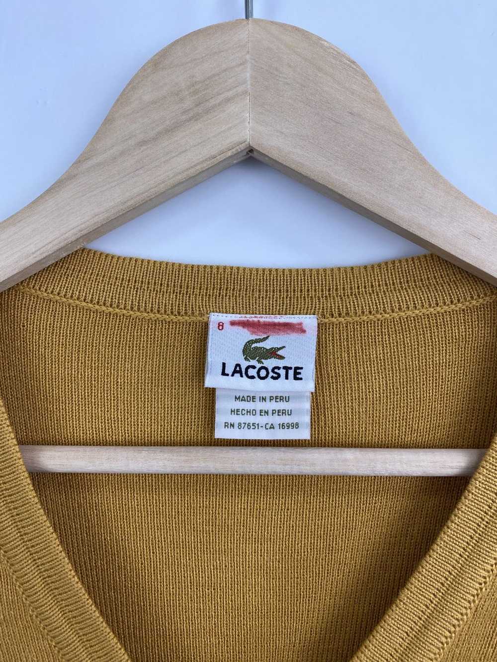 Lacoste × Streetwear × Vintage Vintage 90s Lacost… - image 5