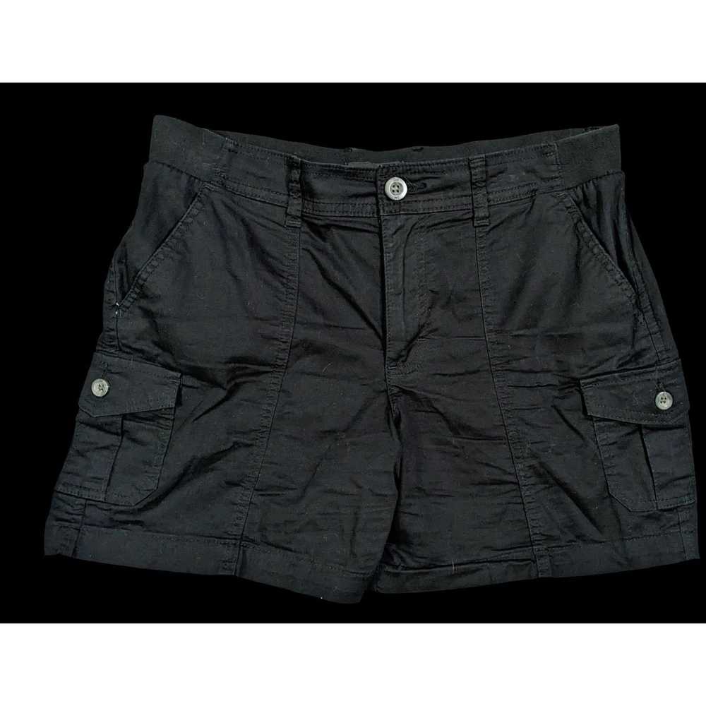 Lee Mid Rise Relaxed Fit Black Shorts by Lee - image 1