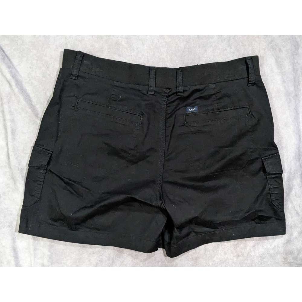 Lee Mid Rise Relaxed Fit Black Shorts by Lee - image 6