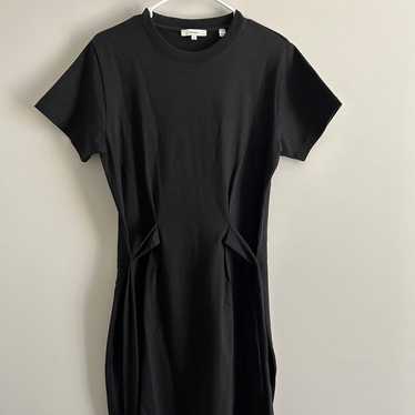 Vince Short Sleeve Tie Waist Dress M - image 1