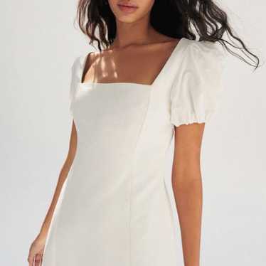 ZARA white dress