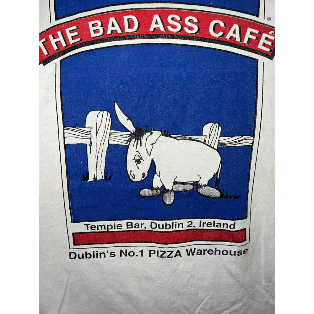 Vintage 90s Vintage The Bad Ass Cafe Pizza Wareho… - image 2