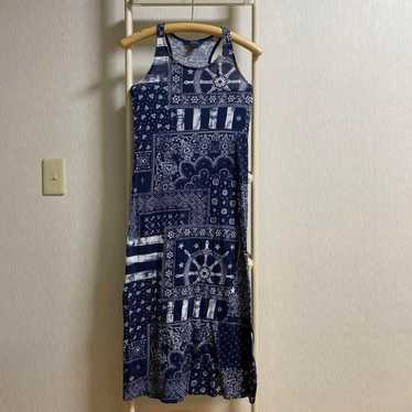 Polo Ralph Lauren Bandana Pattern Sleeveless Long… - image 1