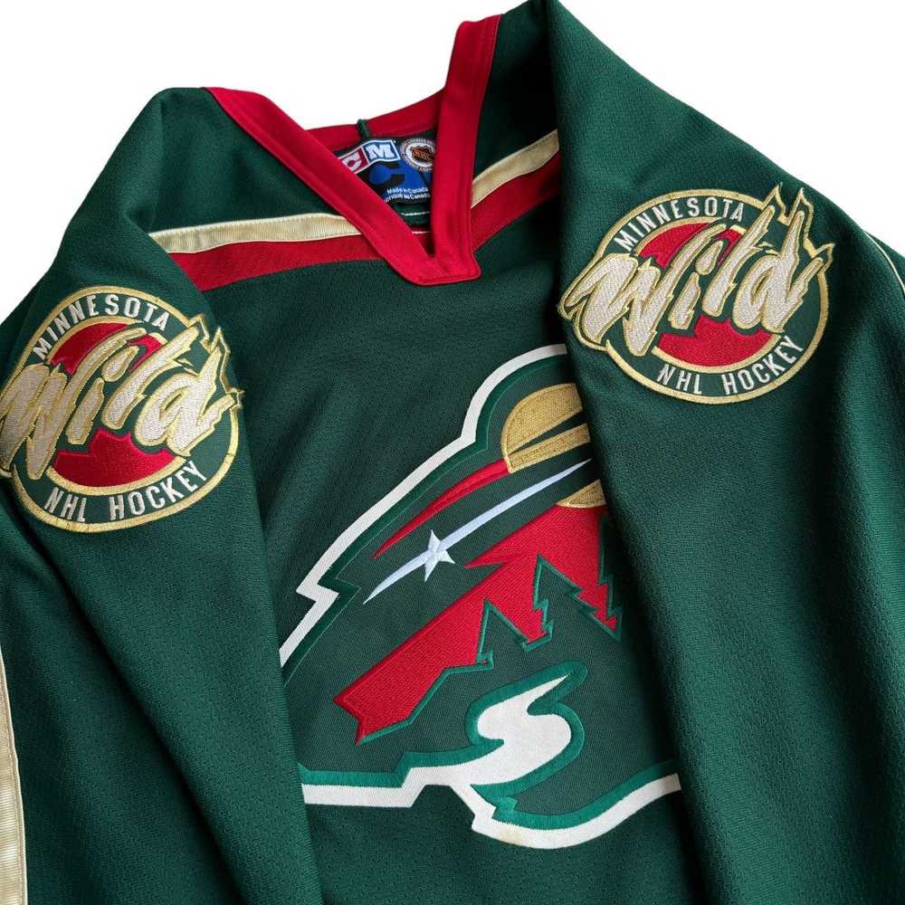 Ccm × Streetwear × Vintage Minnesota Wild NHL CCM… - image 5