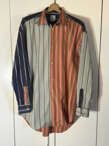 Paul Smith Oversized Multi Color Stripe Shirt