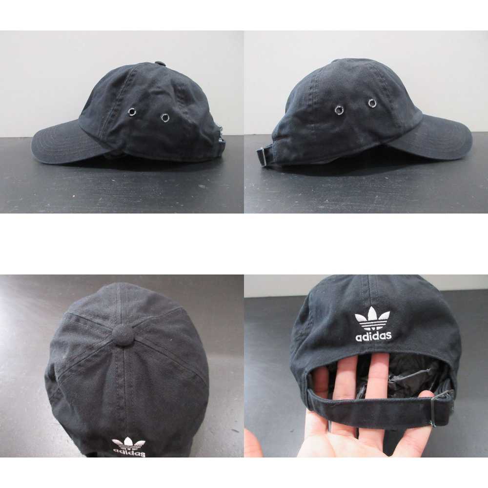 Adidas Adidas Hat Cap Strap Back Black White Tref… - image 4