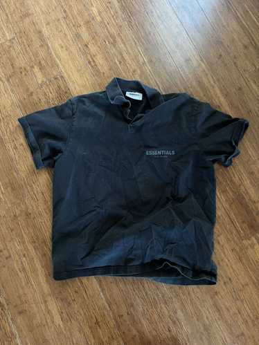 Essentials (FOG) Fear good of God “Iron” Rugby Polo shirt (Men Small) Oversized