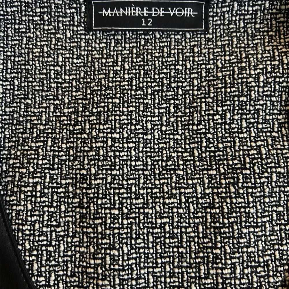 Maniere de Voir tweed style dress - image 2