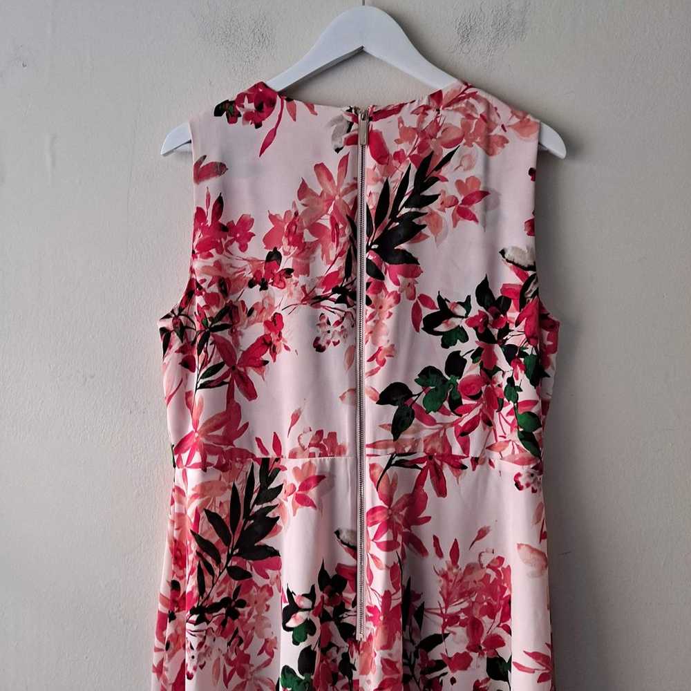 Calvin Klein Floral Printed Tie Waist Sleeveless … - image 6