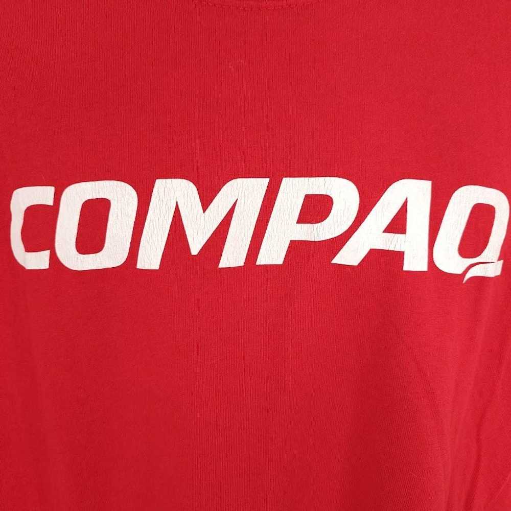 Vintage Vintage Compaq Computers T Shirt Mens Siz… - image 2