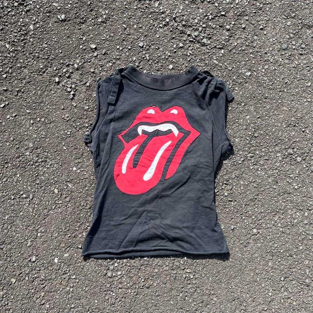 00s Buddhist Punk The Rolling Stones Tee - image 1