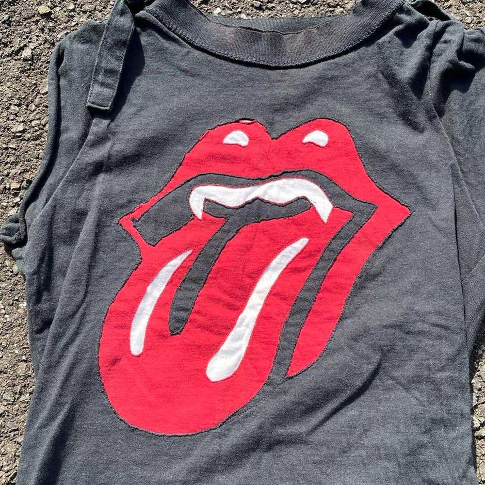 00s Buddhist Punk The Rolling Stones Tee - image 4