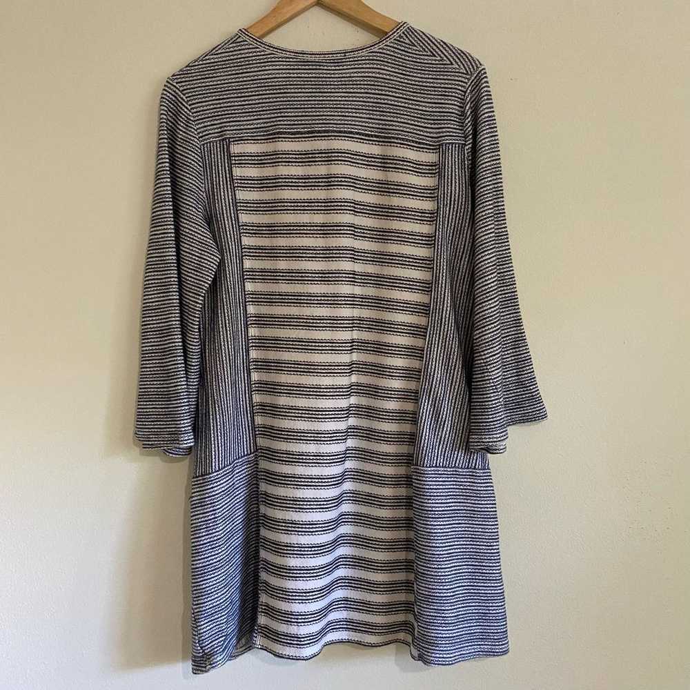 BCBGMaxAzria Lani Stripe Pocket Tunic, Blue, Size… - image 9