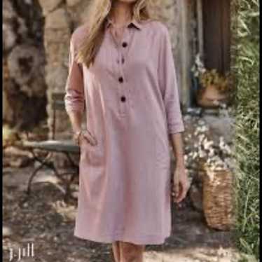 J Jill Linen Blend Dress Size XL