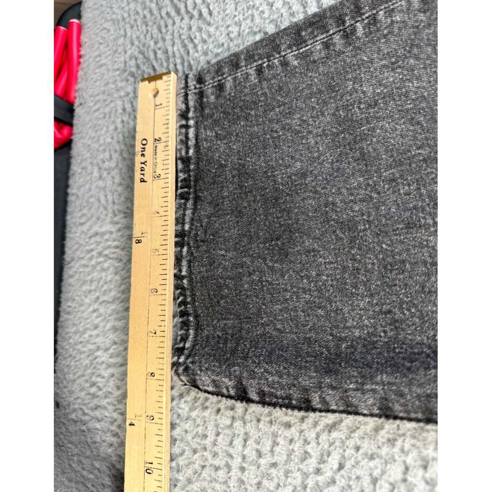 Levi's Authentic Faded Black Gray Denim Straight … - image 7