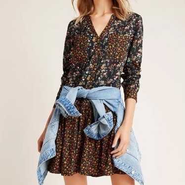 Anthropologie Maeve Floral Dress